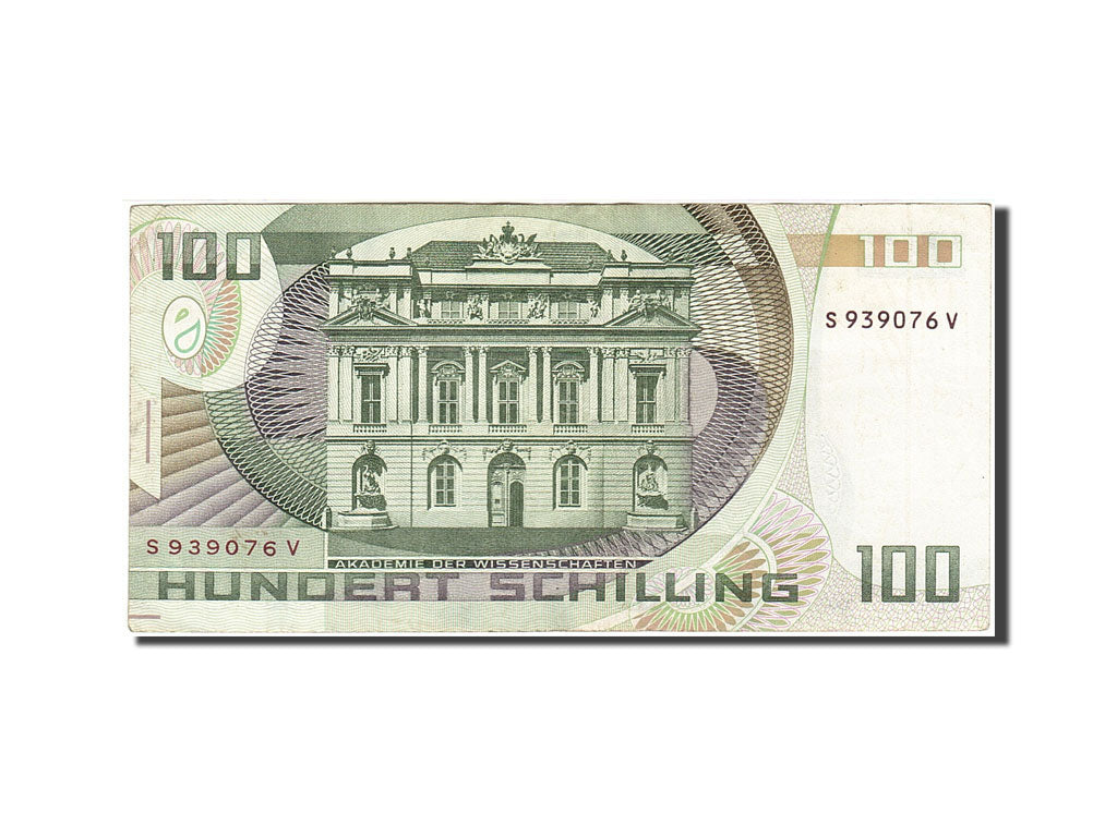 Austria, 100 Schilling, 1983-1988, KM:150, 1984-01-02, VF(30-35)