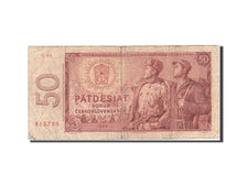 Banconote, Cecoslovacchia, 50 Korun, 1960-1964, KM:90b, 1964, B