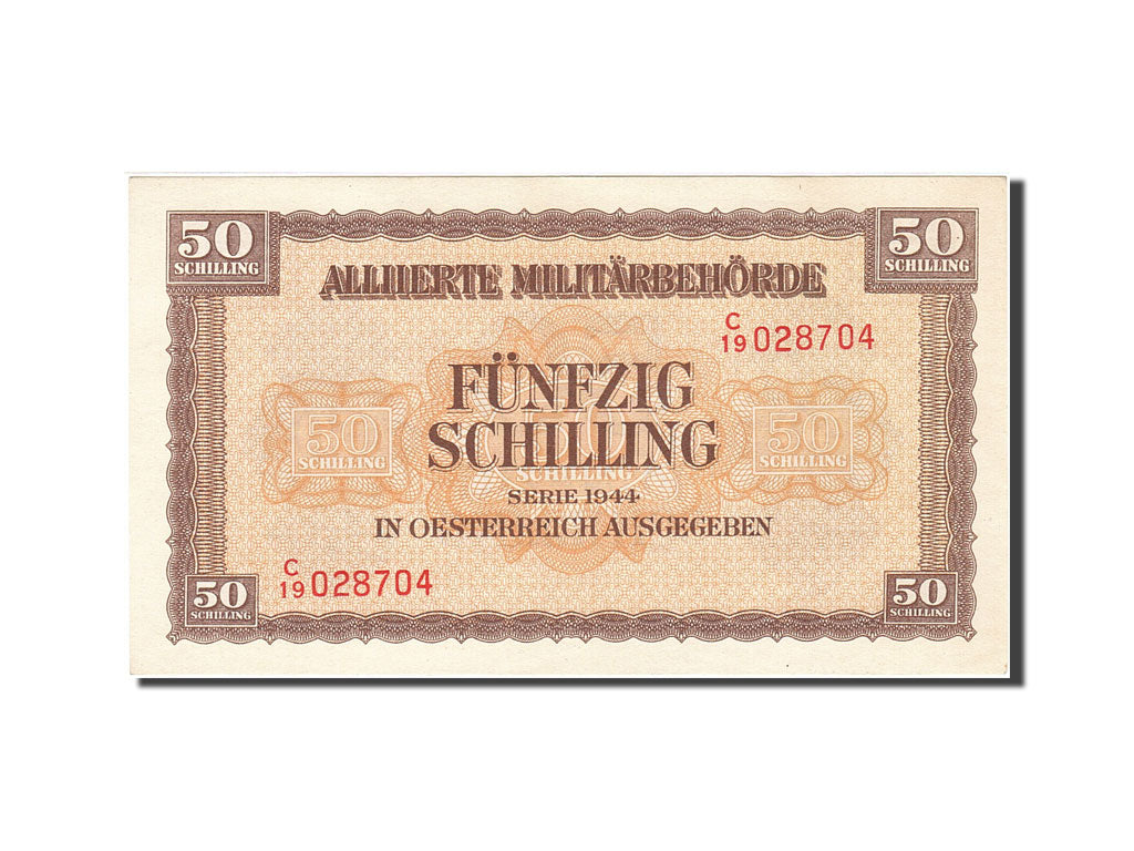 Austria, 50 Schilling, 1944, KM:109, 1944, UNC(63)