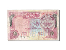 Kuwait, 1/4 Dinar, 1968, KM:11c, 1980-1991, VF(20-25)