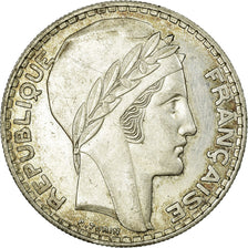Coin, France, Turin, 20 Francs, 1937, MS(63), Silver, KM:879, Gadoury:852