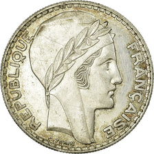 Coin, France, Turin, 20 Francs, 1937, MS(63), Silver, KM:879, Gadoury:852