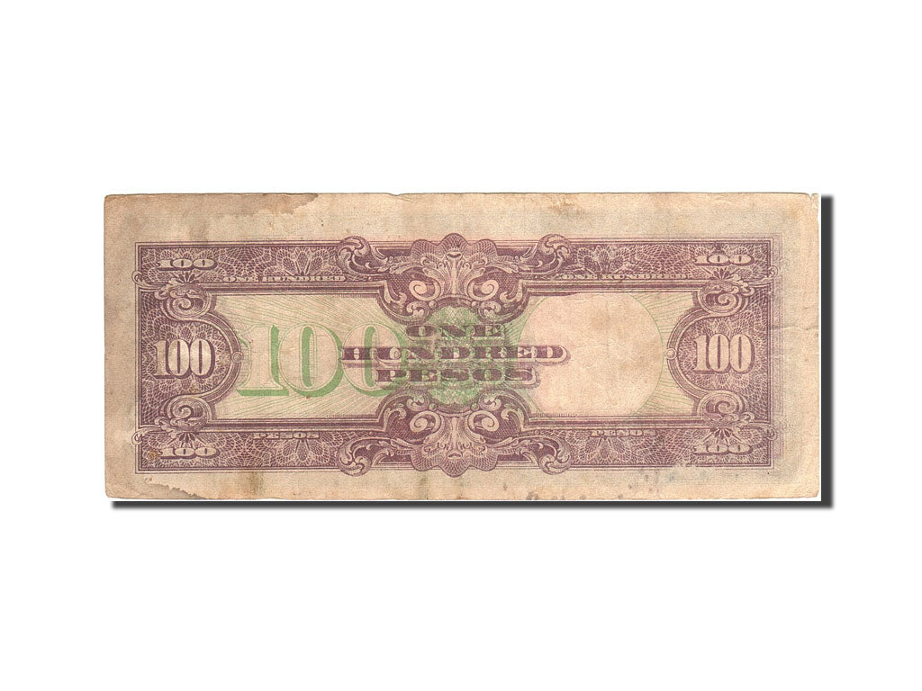 Philippines, 100 Pesos, 1943, KM:112a, Undated (1944), VF(20-25)