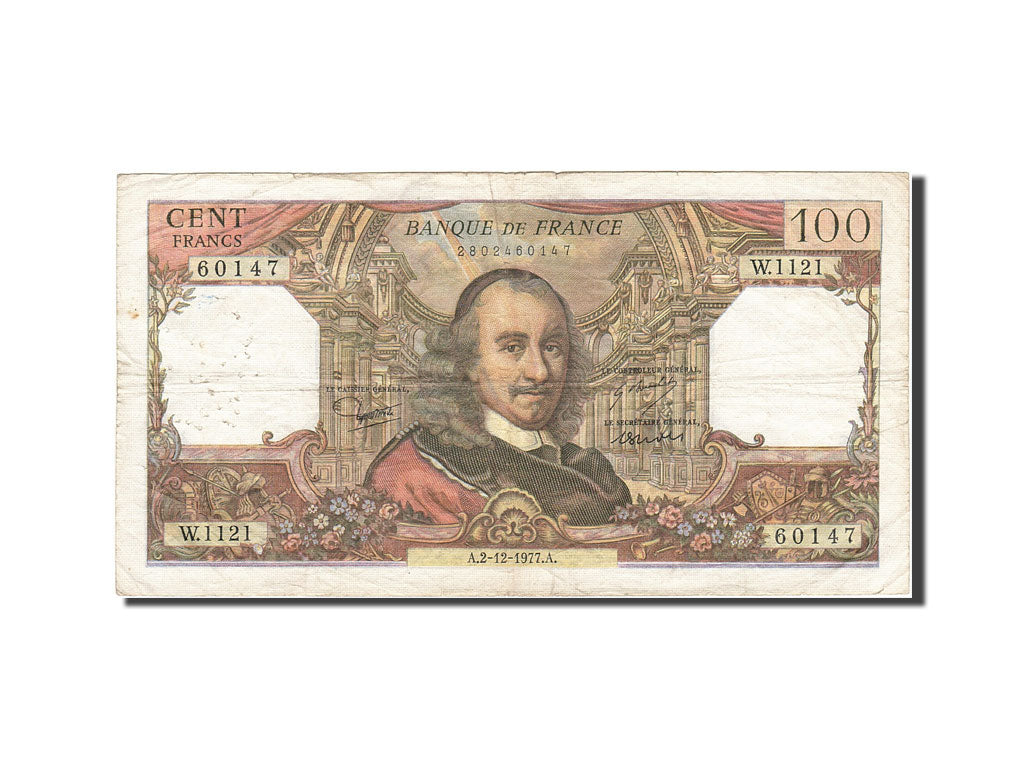 Francia, 100 Francs, 1964, KM:149f, 1977-12-02, MB, Fayette:65.60