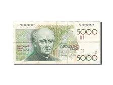 Banknote, Belgium, 5000 Francs, 1992, Undated (1992-1997), KM:145a, VF(30-35)