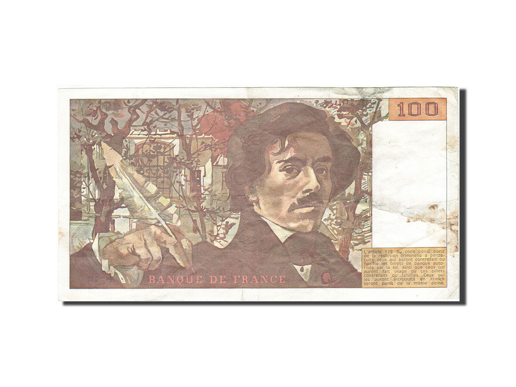 France, 100 Francs, 1978, KM:154b, 1980, F(12-15), Fayette:69.4b