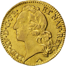 Louis XV, Louis d'or au bandeau, Lille