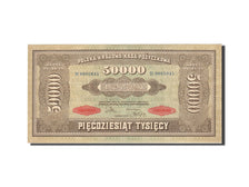 Billet, Pologne, 50,000 Marek, 1922-1923, 1922-10-10, KM:33, TTB