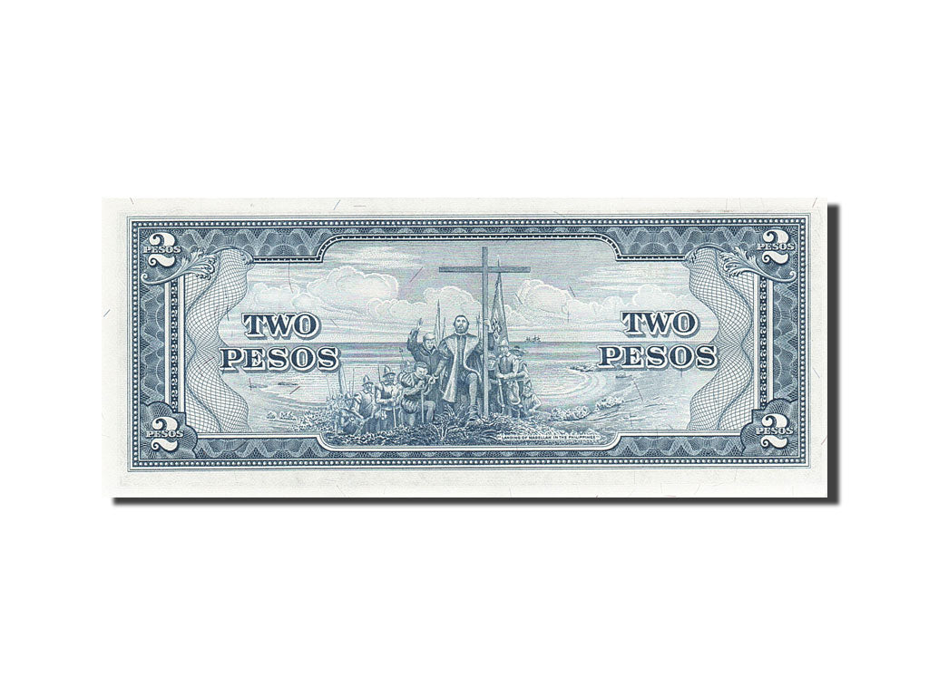 Philippines, 2 Pesos, 1949, KM:134d, Undated, UNC(63)