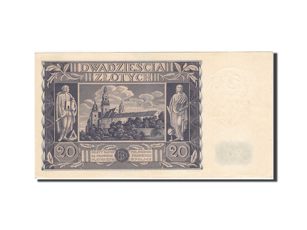 Banknote, Poland, 20 Zlotych, 1936, 1936-11-11, KM:77, UNC(60-62)