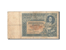 Banconote, Polonia, 20 Zlotych, 1930-1932, KM:73, 1931-06-20, B+