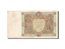 Biljet, Polen, 50 Zlotych, 1929, 1929-09-01, KM:71, TB