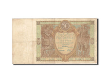 Biljet, Polen, 50 Zlotych, 1929, 1929-09-01, KM:71, B+
