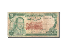 Morocco, 50 Dirhams, 1970, KM:58a, 1970, VG(8-10)