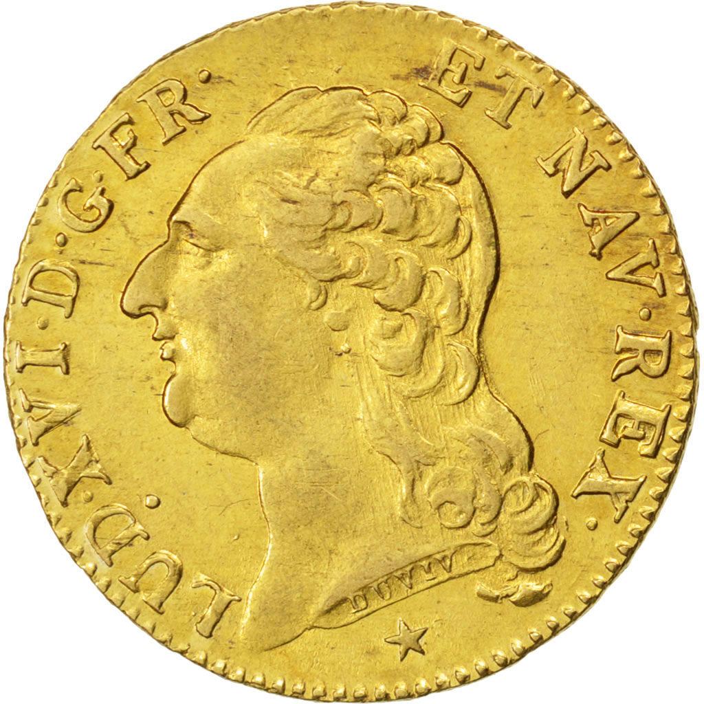 FRANCE, Louis d'Or, 1786, Lille, KM #591.15, AU(50-53), Gold, Gadoury #361, 7.64