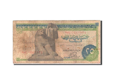 Égypte, 25 Piastres, 1967-1969, KM:42, 1972, B+