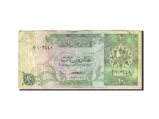 Qatar, 10 Riyals, 1980, Undated, KM:9, VF(20-25)
