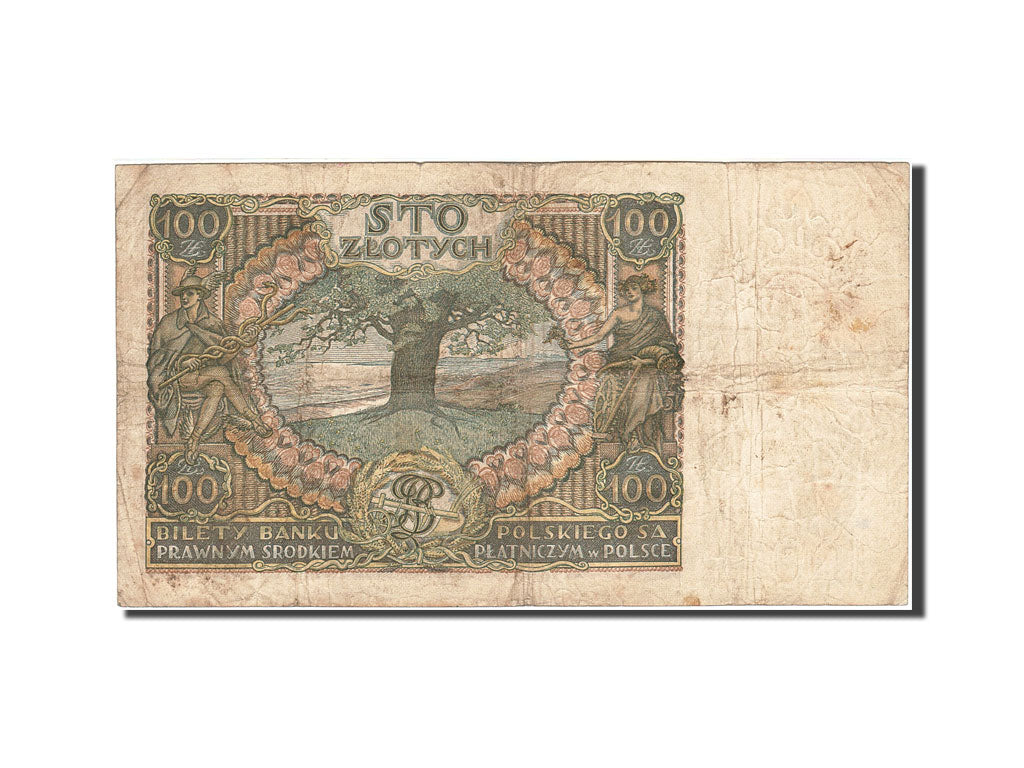 Pologne, 100 Zlotych, 1930-1932, 1932-06-02, KM:74a, TB