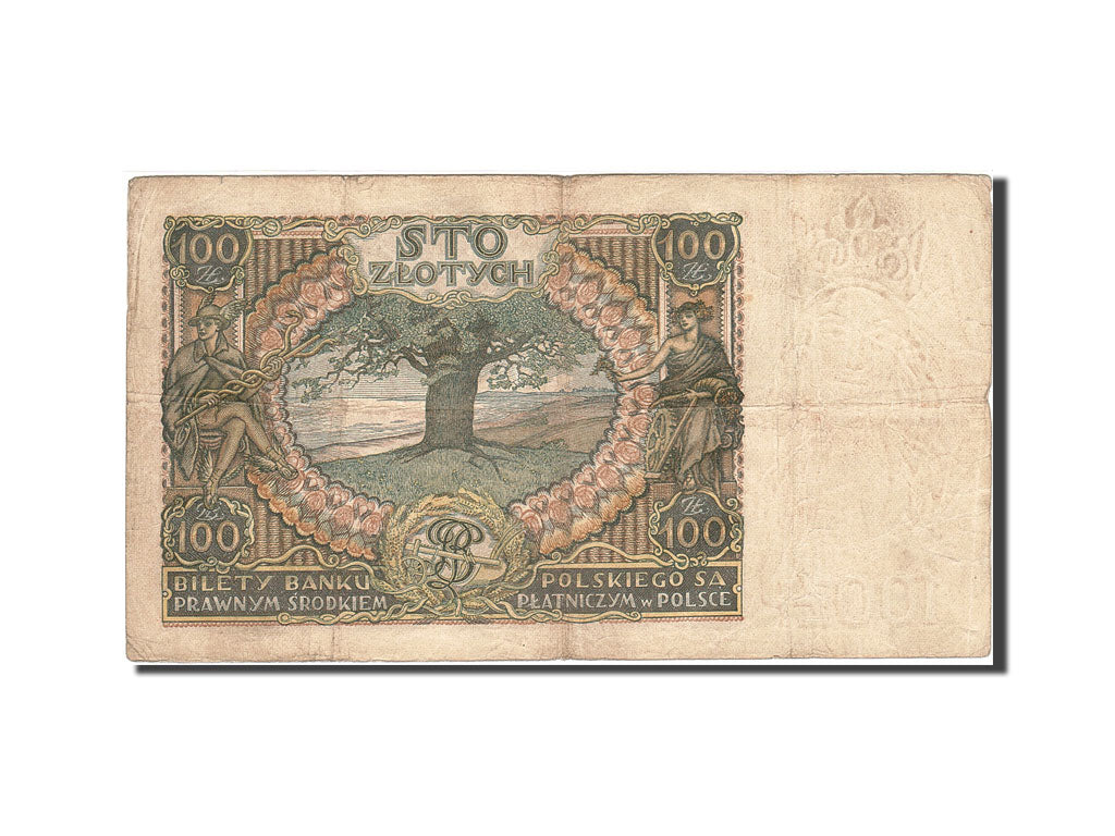 Polonia, 100 Zlotych, 1930-1932, 1932-06-02, KM:74a, MB