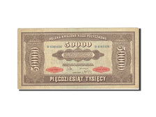 Banknote, Poland, 50,000 Marek, 1922-1923, 1922-10-10, KM:33, EF(40-45)