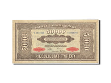 Poland, 50,000 Marek, 1922-1923, KM:33, 1922-10-10, UNC(60-62)