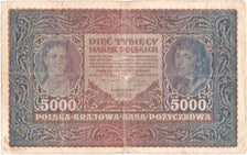 Polonia, 5000 Marek, 1920, 1920-02-07, KM:31, B