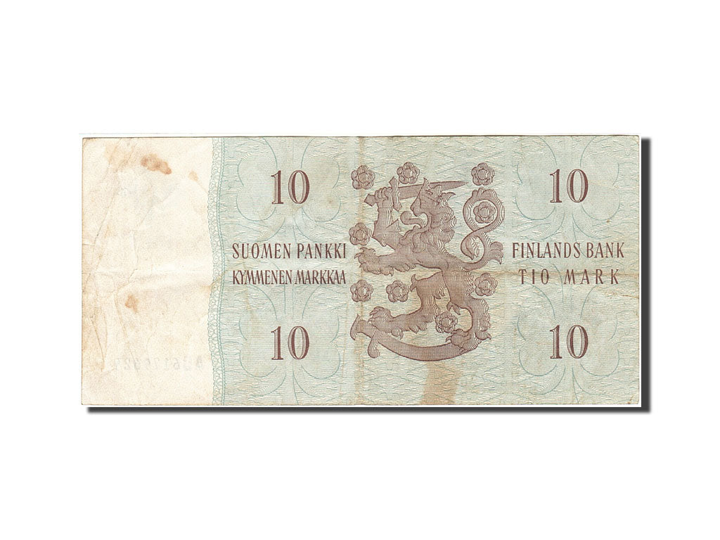 Finland, 10 Markkaa, 1980, KM:111a, 1980, VF(30-35)