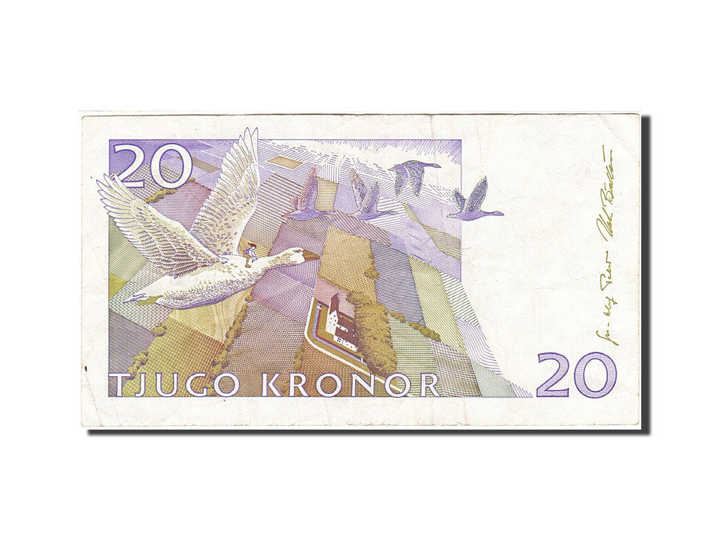 Banknote, Sweden, 20 Kronor, 1997, 1997, KM:63a, VF(30-35)