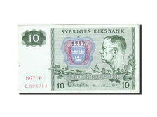Sweden, 10 Kronor, 1963-1976, KM:52d, 1977, EF(40-45)