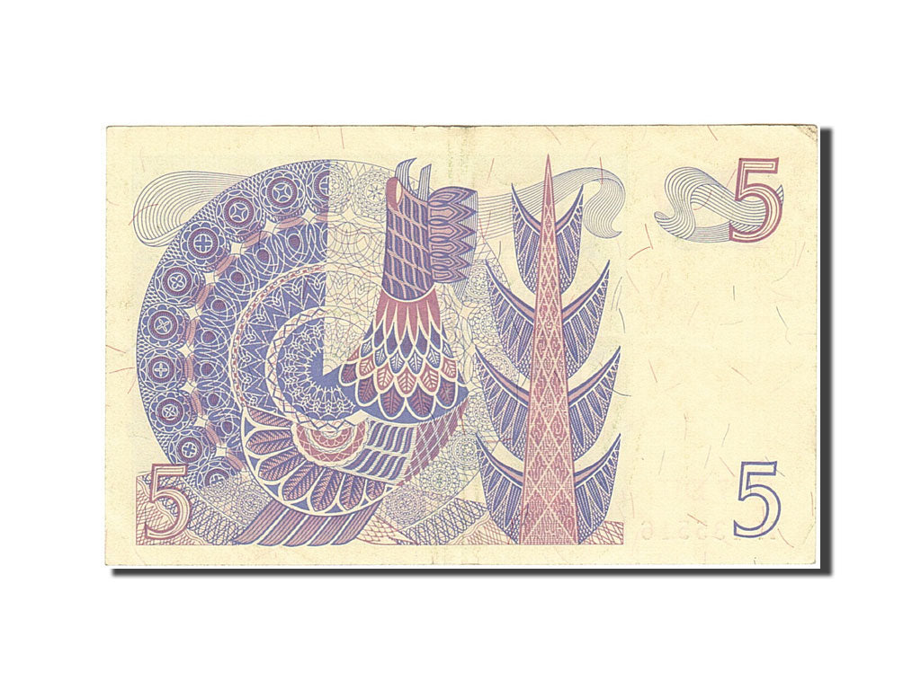 Banknote, Sweden, 5 Kronor, 1963-1976, 1977, KM:51c, AU(55-58)