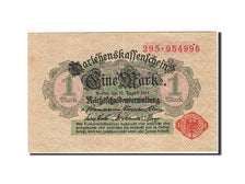 Billet, Allemagne, 1 Mark, 1914, 1914-08-12, KM:51, TTB+