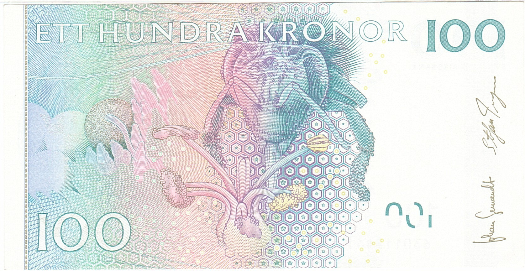 Sweden, 100 Kronor, 1997, KM:65c, 2006, UNC(60-62)