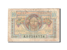 Banconote, Francia, 10 Francs, 1947, 1947, MB+, Fayette:VF30.1, KM:M7a
