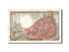 France, 20 Francs, 1942, 1943-04-15, KM:100a, TTB, Fayette:13.6