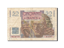 Billete, Francia, 50 Francs, 1946, 1949-11-03, BC, Fayette:20.13, KM:127b