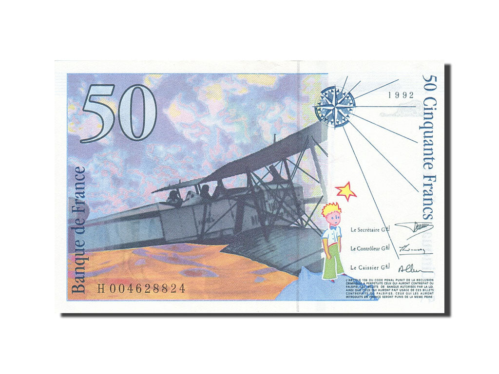 Banknote, France, 50 Francs, 1992, 1992, UNC(60-62), Fayette:72.1a, KM:157a