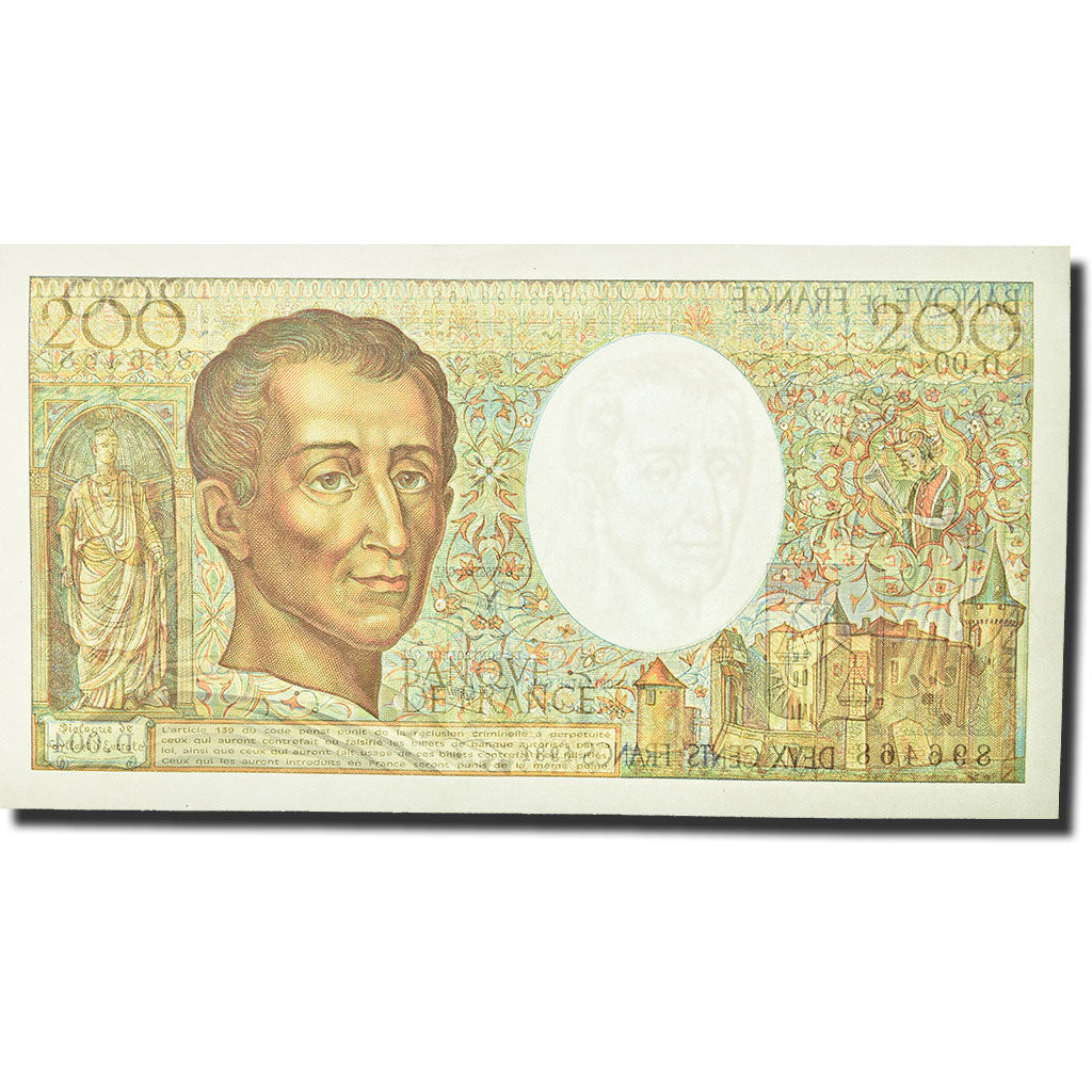 Billet, France, 200 Francs, 1981, 1981, SUP+, Fayette:70.1, KM:155a
