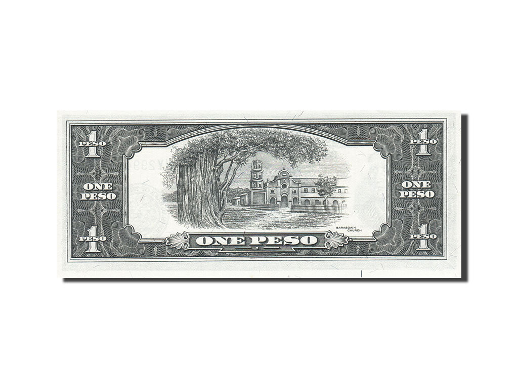 Banknote, Philippines, 1 Peso, 1949, Undated, KM:133h, UNC(63)