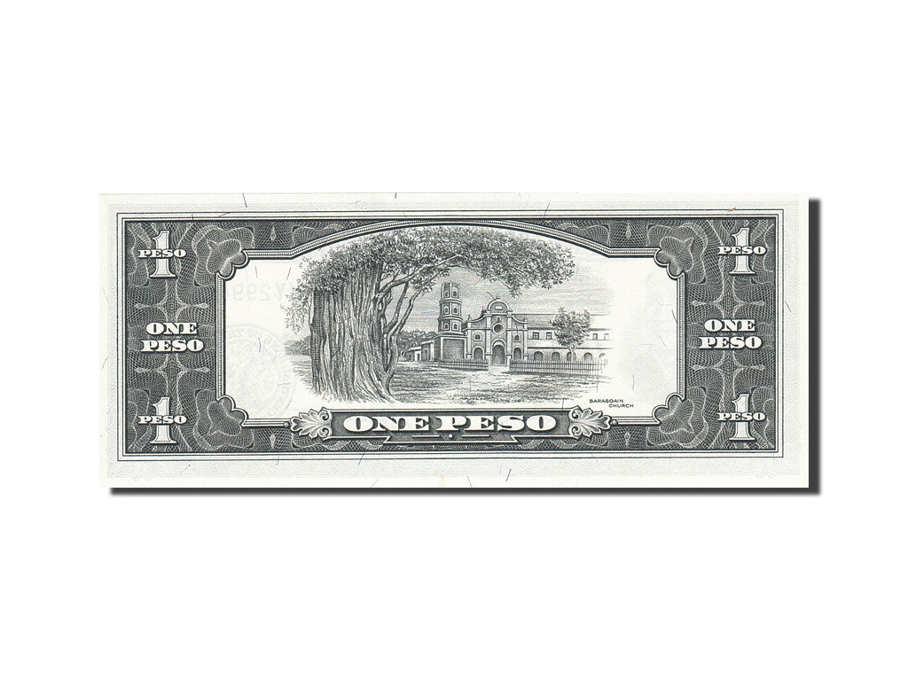 Banknote, Philippines, 1 Peso, 1949, Undated, KM:133h, UNC(63)