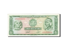 Peru, 5 Soles De Oro, 1969-1974, KM:99c, 1973-05-24, AU(50-53)