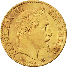 Moneda, Francia, Napoleon III, Napoléon III, 10 Francs, 1868, Strasbourg, EBC
