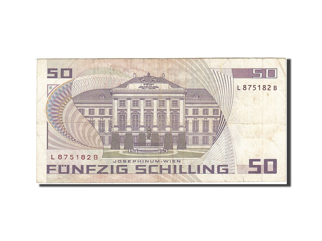 Austria, 50 Schilling, 1983-1988, KM:149, 1986-01-02, VF(30-35)