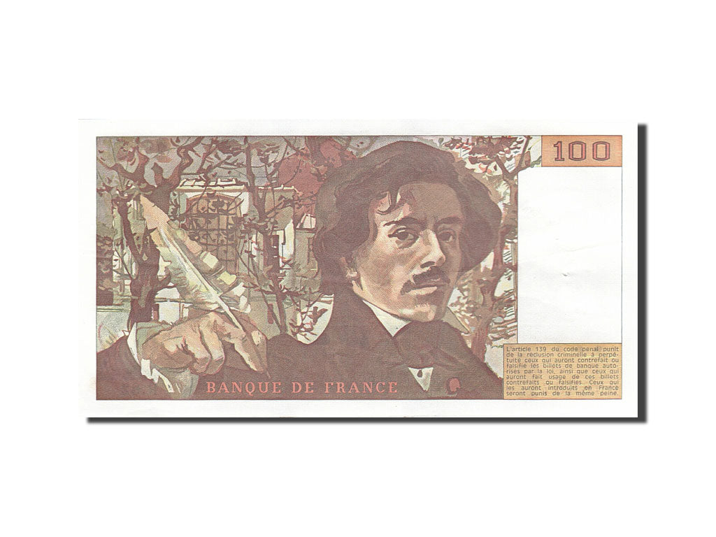 Biljet, Frankrijk, 100 Francs, 1978, 1982, TTB+, Fayette:69.6, KM:154b