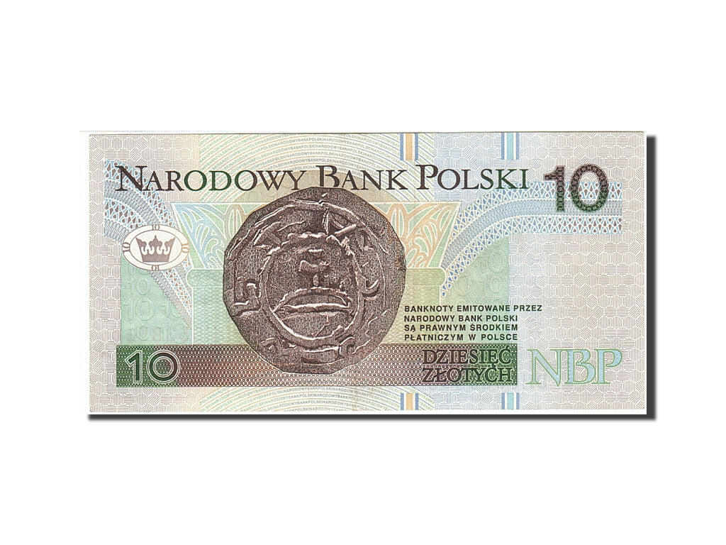 Poland, 10 Zlotych, 1994, KM:173a, 1994-03-25, UNC(60-62)