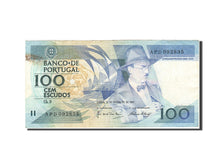 Portugal, 100 Escudos, 1980-1989, KM:179b, 1987-02-12, VF(20-25)