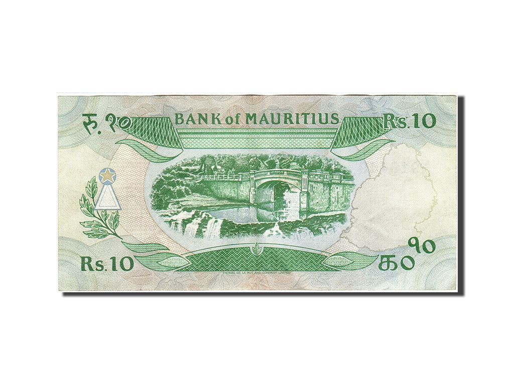 Mauritius, 10 Rupees, 1985-1991, Undated (1985), KM:35b, VF(20-25)