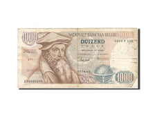 Belgique, 1000 Francs, 1961-1971, KM:136a, 1966-04-22, B+