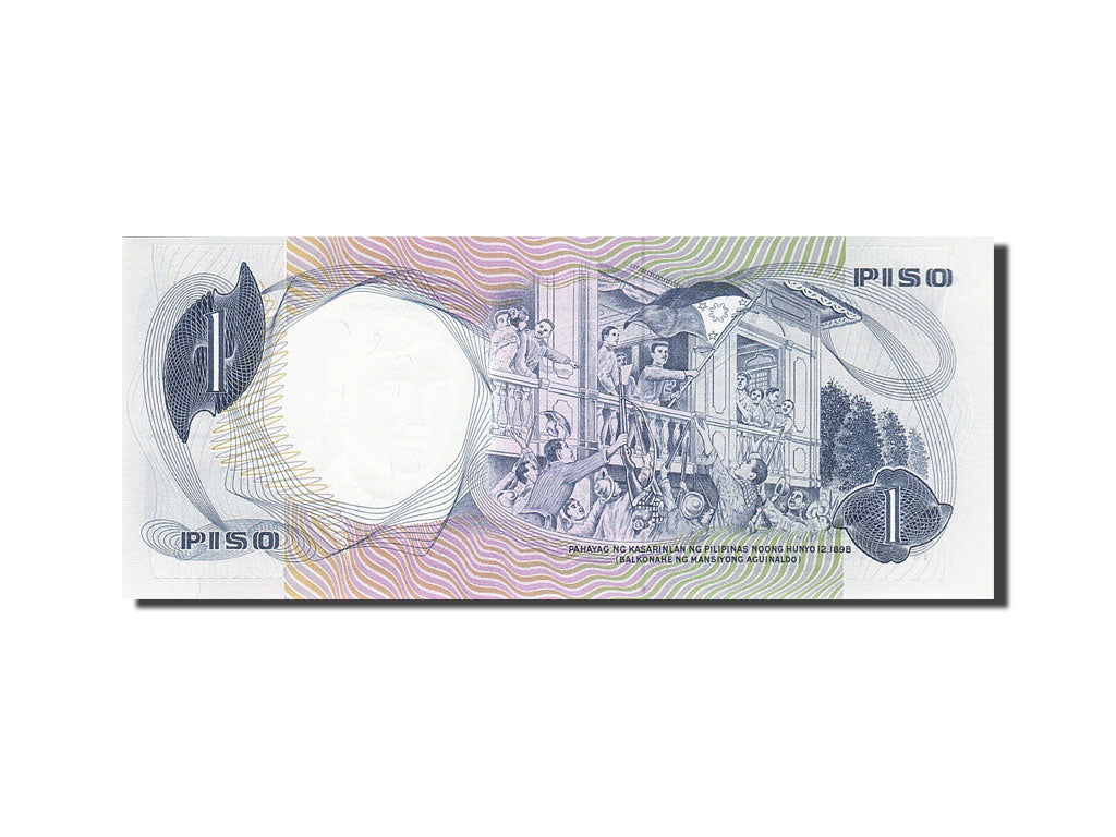 Banknote, Philippines, 1 Piso, 1969, Undated (1969), KM:142b, UNC(63)