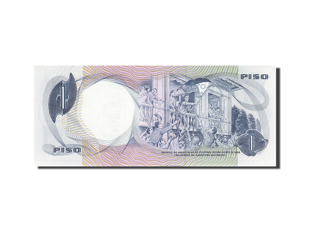 Banknote, Philippines, 1 Piso, 1969, Undated (1969), KM:142b, UNC(63)