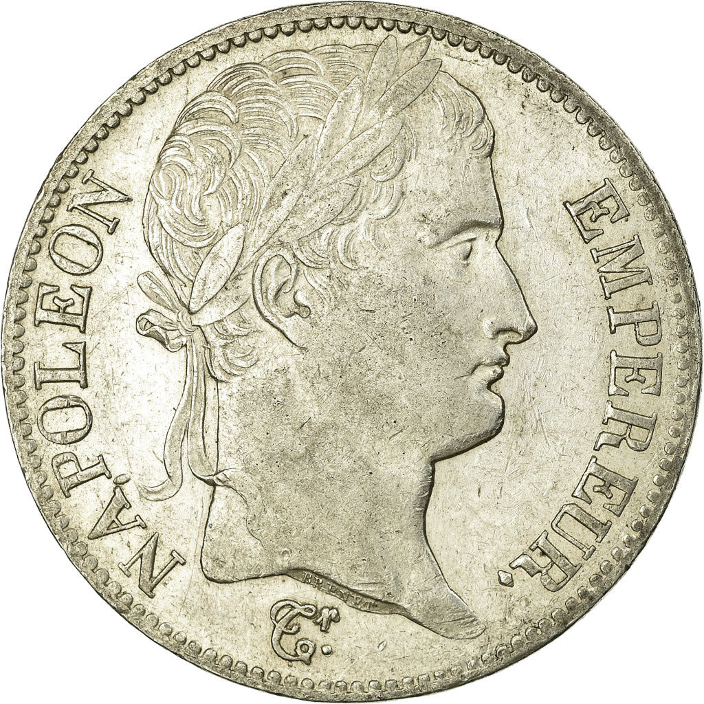 Coin, France, Napoléon I, 5 Francs, 1811, Paris, AU(55-58), Silver, KM:694.1